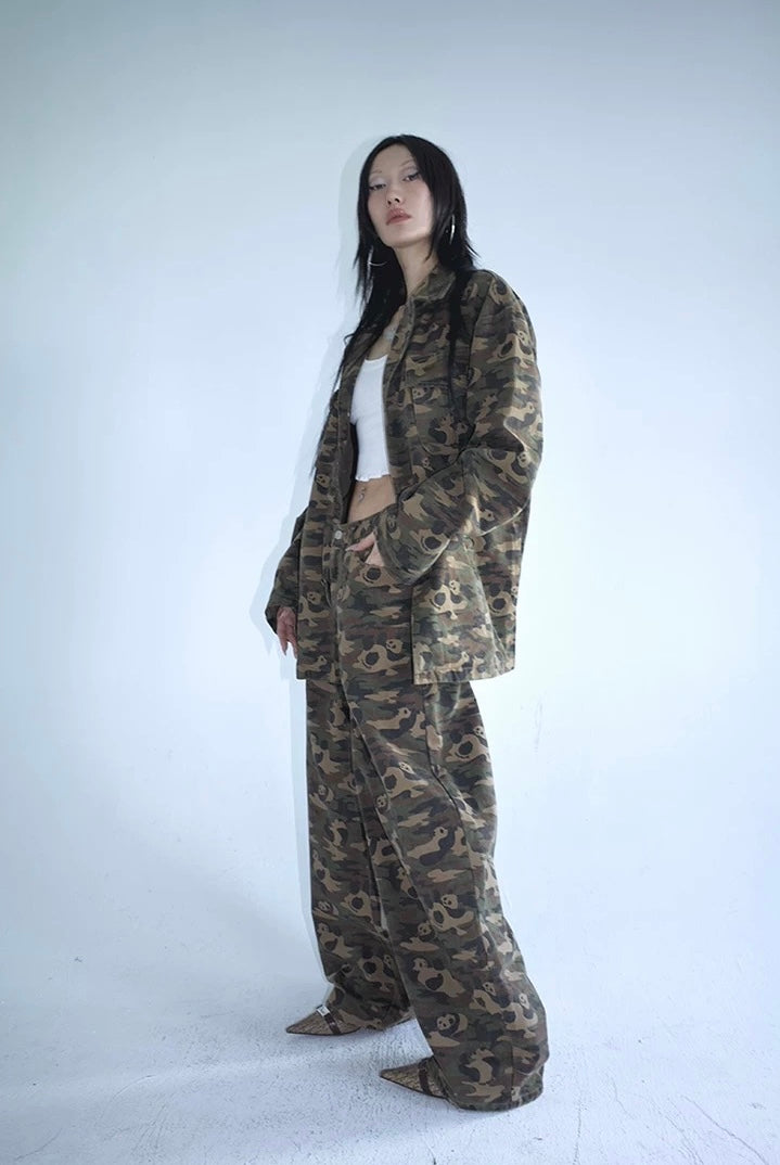 CAMO WORK PANDA SET