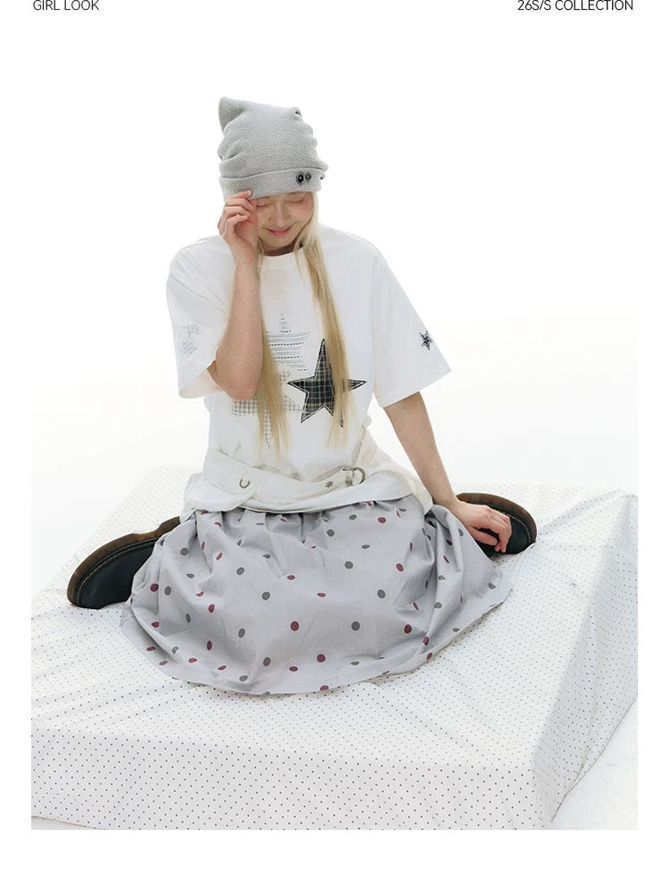 RETRO POLKA DOT SKIRT