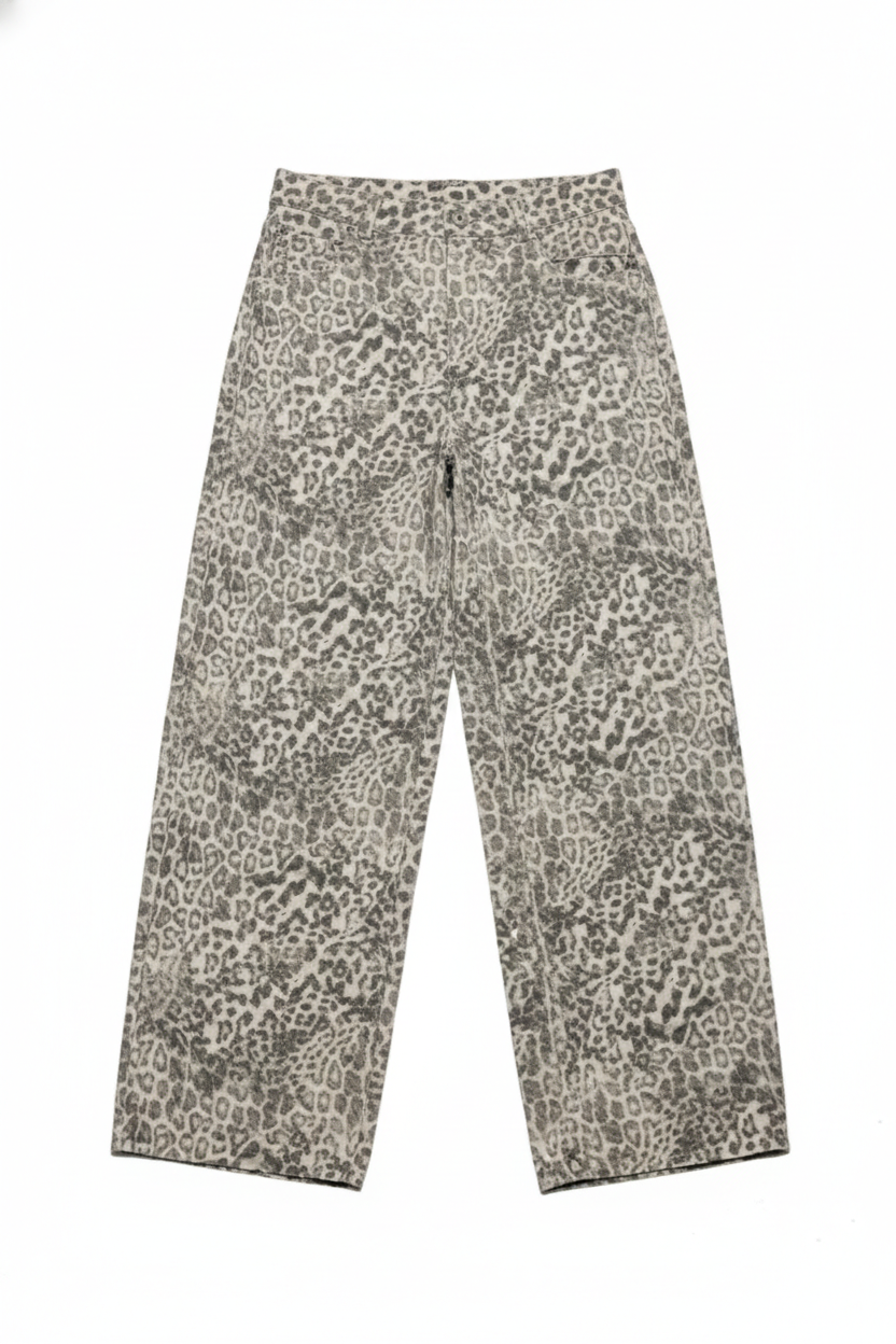LOW-SWELL LEOPARD PANTS