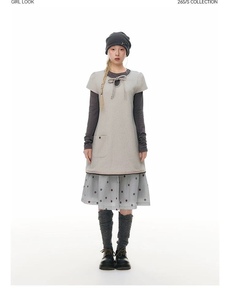 RETRO POLKA DOT SKIRT