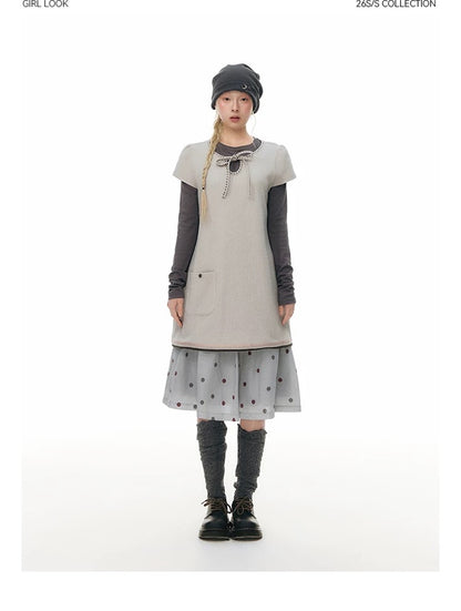 RETRO POLKA DOT SKIRT