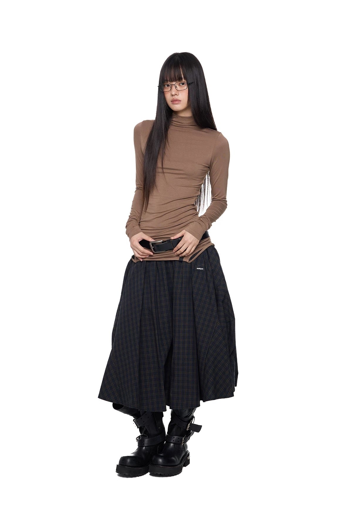 LAYERED MOCK NECK TOP