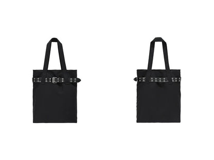 LARGE BUCKLE TOTE BAG