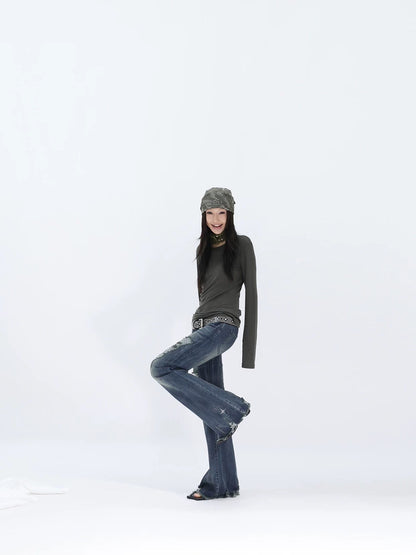 DAMAGED ICON DENIM