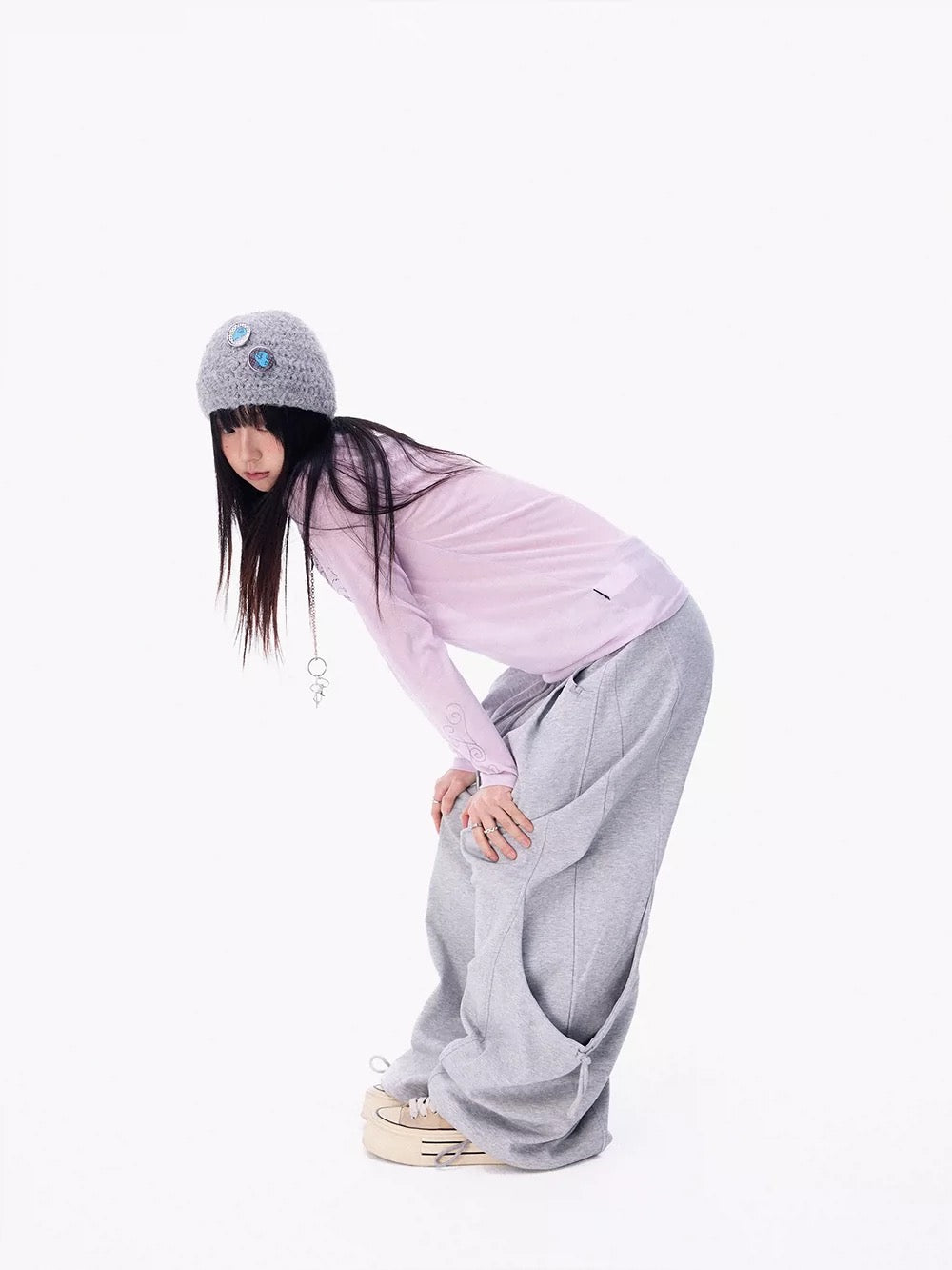 AIR EMBROIDERY LONG SLEEVE T