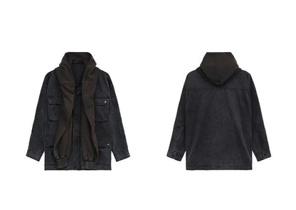 DUAL HOOD UTILITY JACKET