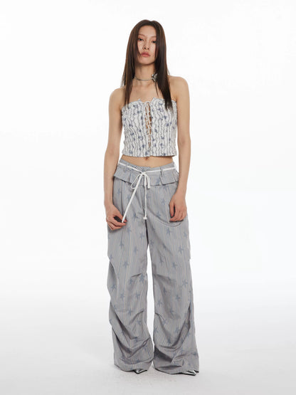 STRIPE STAR PANTS