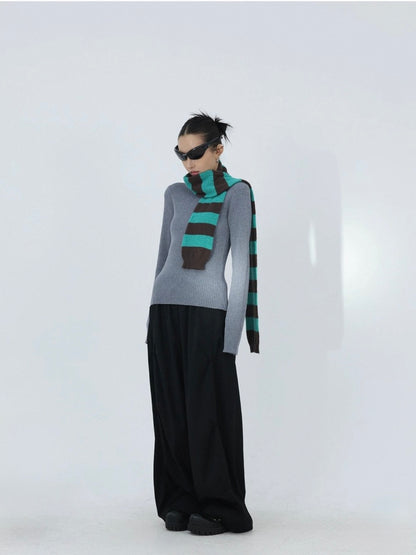 CYBER STRIPE SCARF