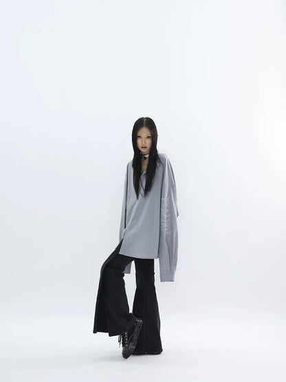 BLACK FLARE DENIM