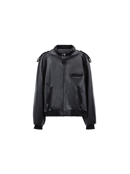 EXOSHELL LEATHER JACKET