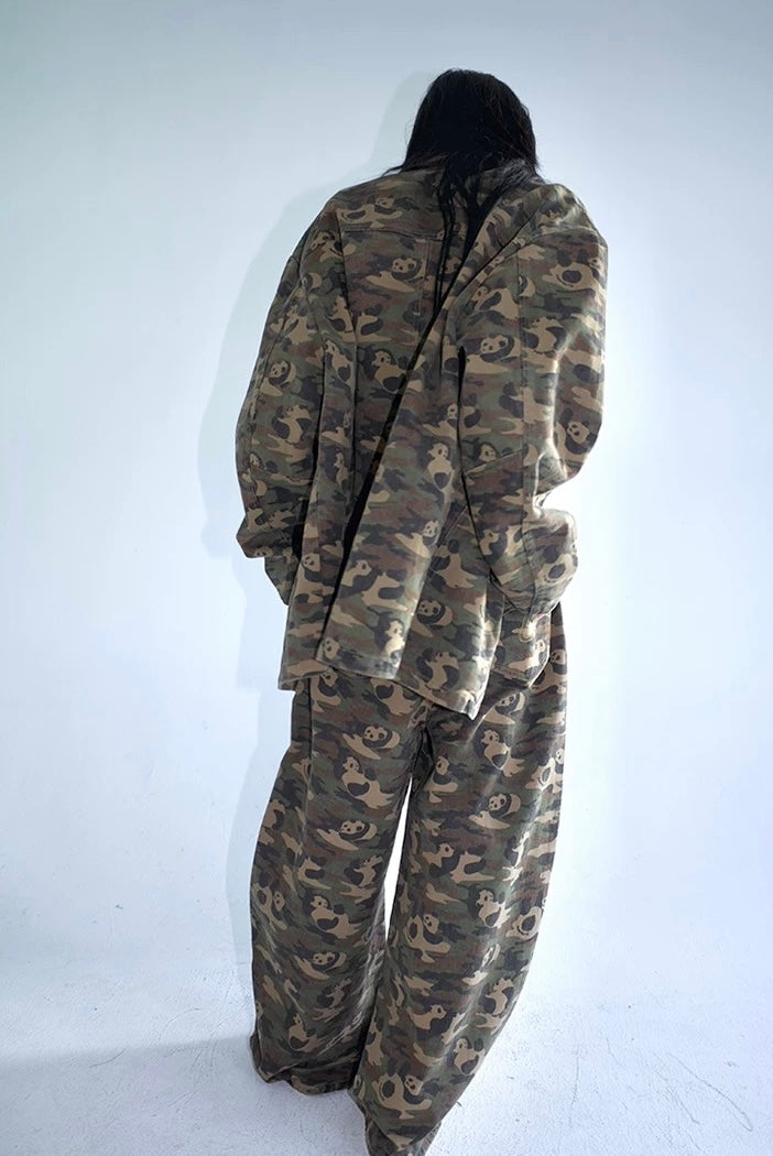 CAMO WORK PANDA SET