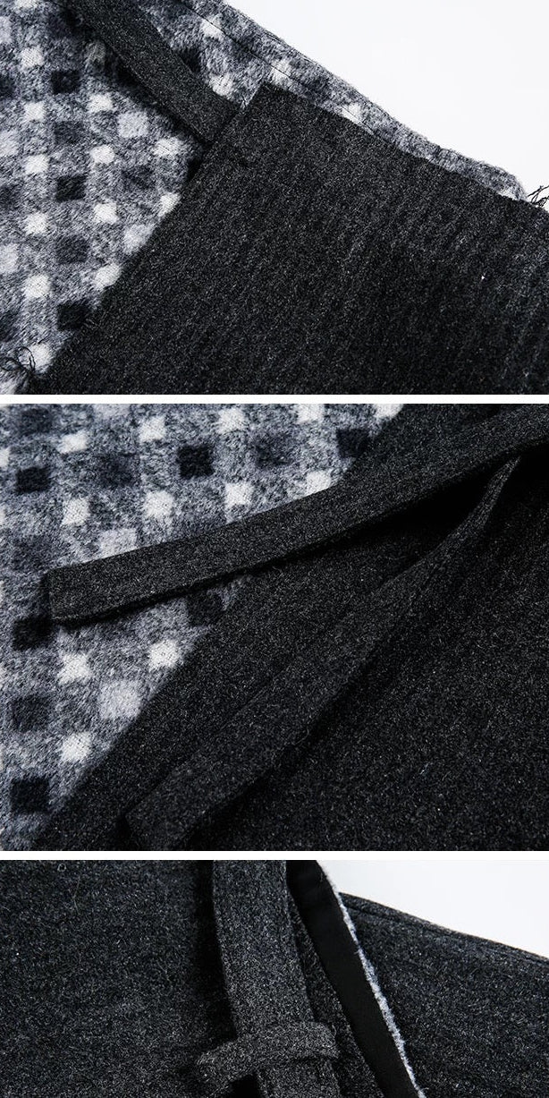 PATCHWORK HALF SKIRT