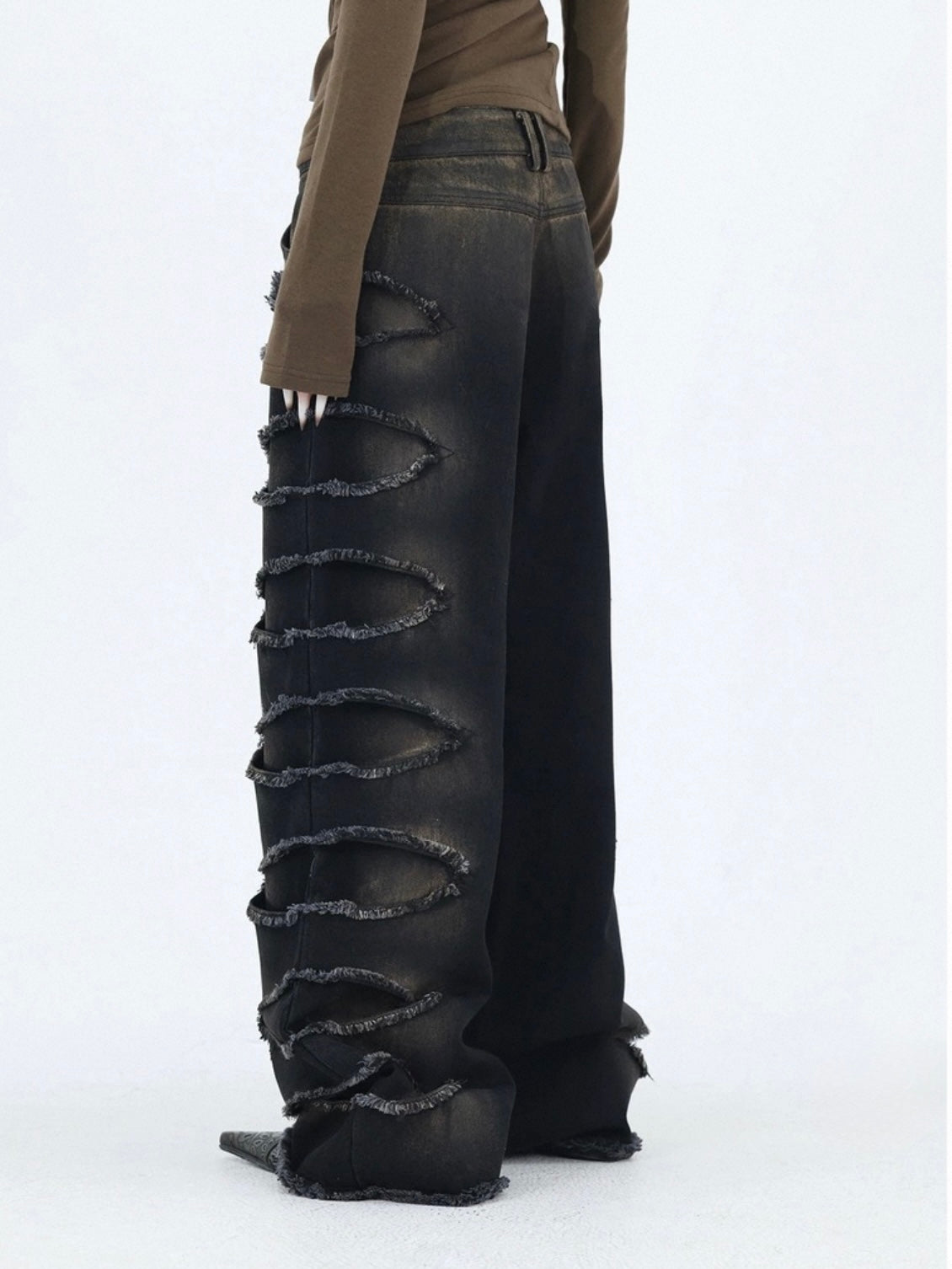 RUPTURE DENIM PANTS