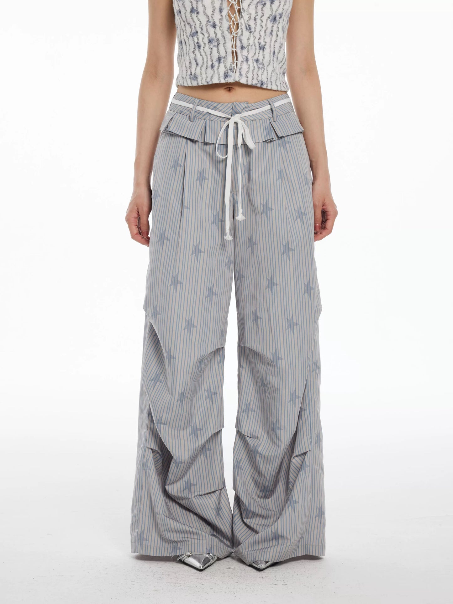 STRIPE STAR PANTS
