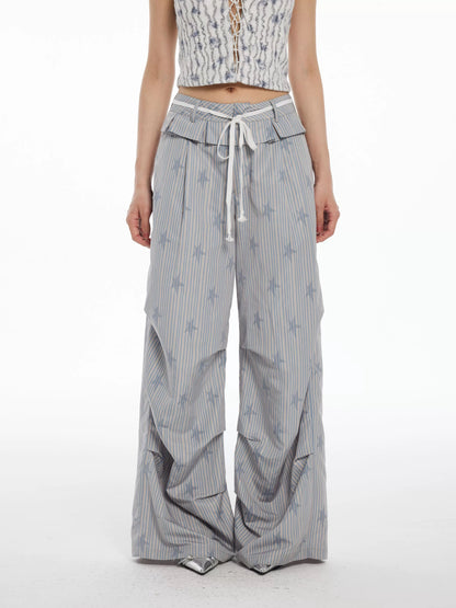 STRIPE STAR PANTS