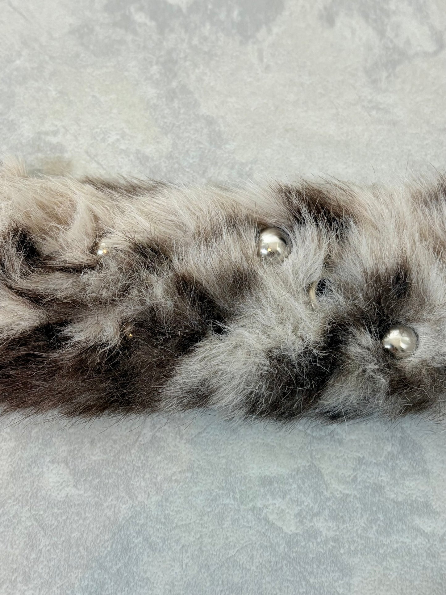 LEOPARD PLUSH CAP &amp; BELT