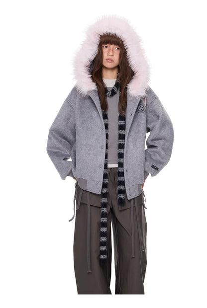 STRAPPED COLLAR JACKET