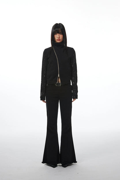 DIAGONAL BODYCON JACKET