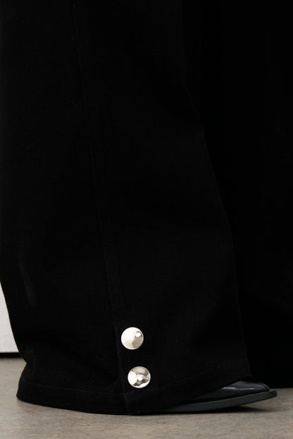 STUDDED FOR FLARE PANTS