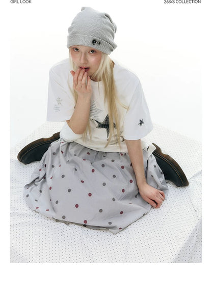 RETRO POLKA DOT SKIRT