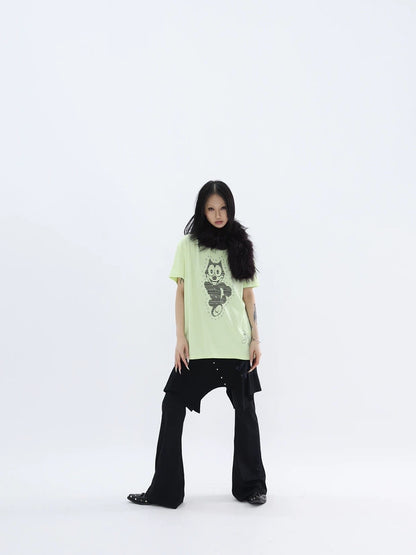 CAT STUD TEE