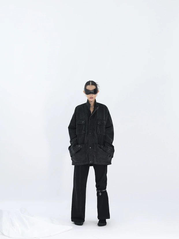 DUAL HOOD UTILITY JACKET