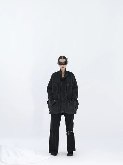 DUAL HOOD UTILITY JACKET