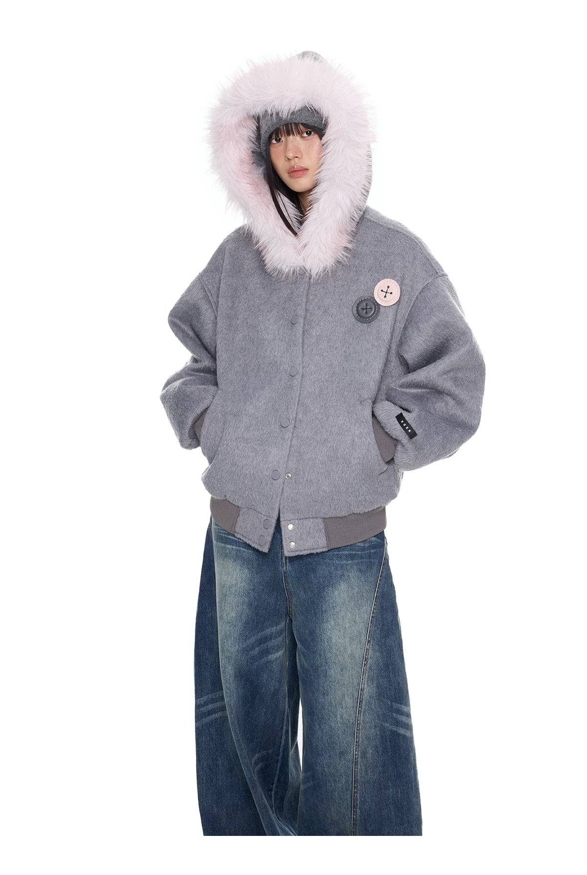 STRAPPED COLLAR JACKET