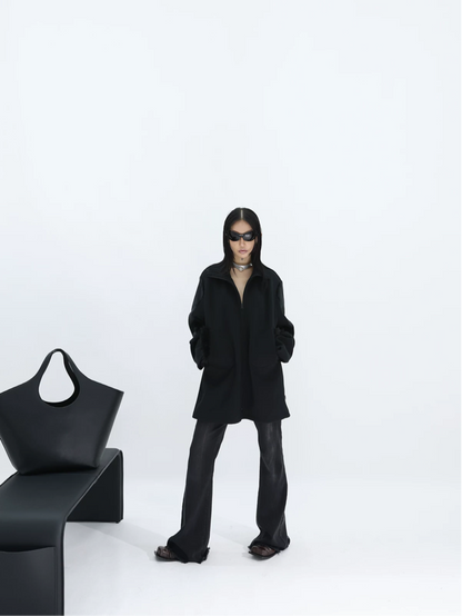 WASHED SKINNY FLARE JEANS