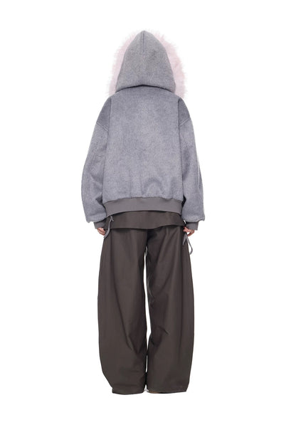 STRAPPED COLLAR JACKET