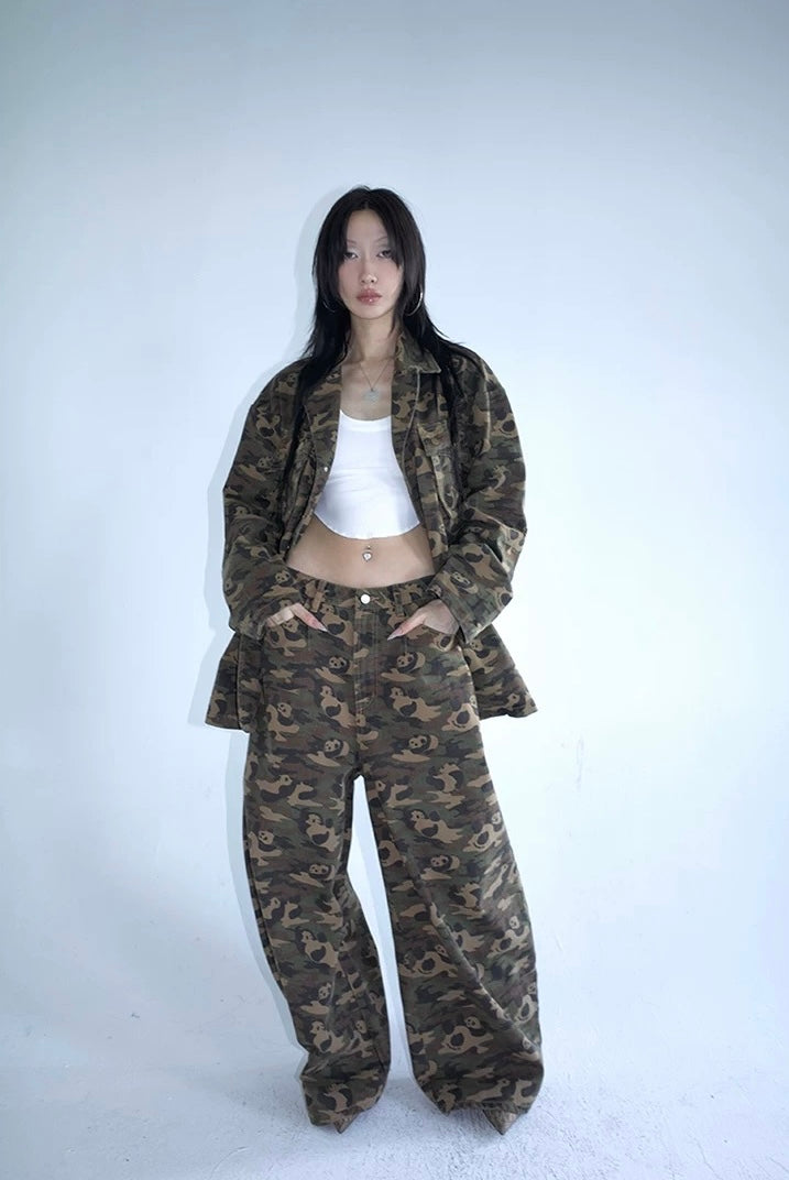 CAMO WORK PANDA SET