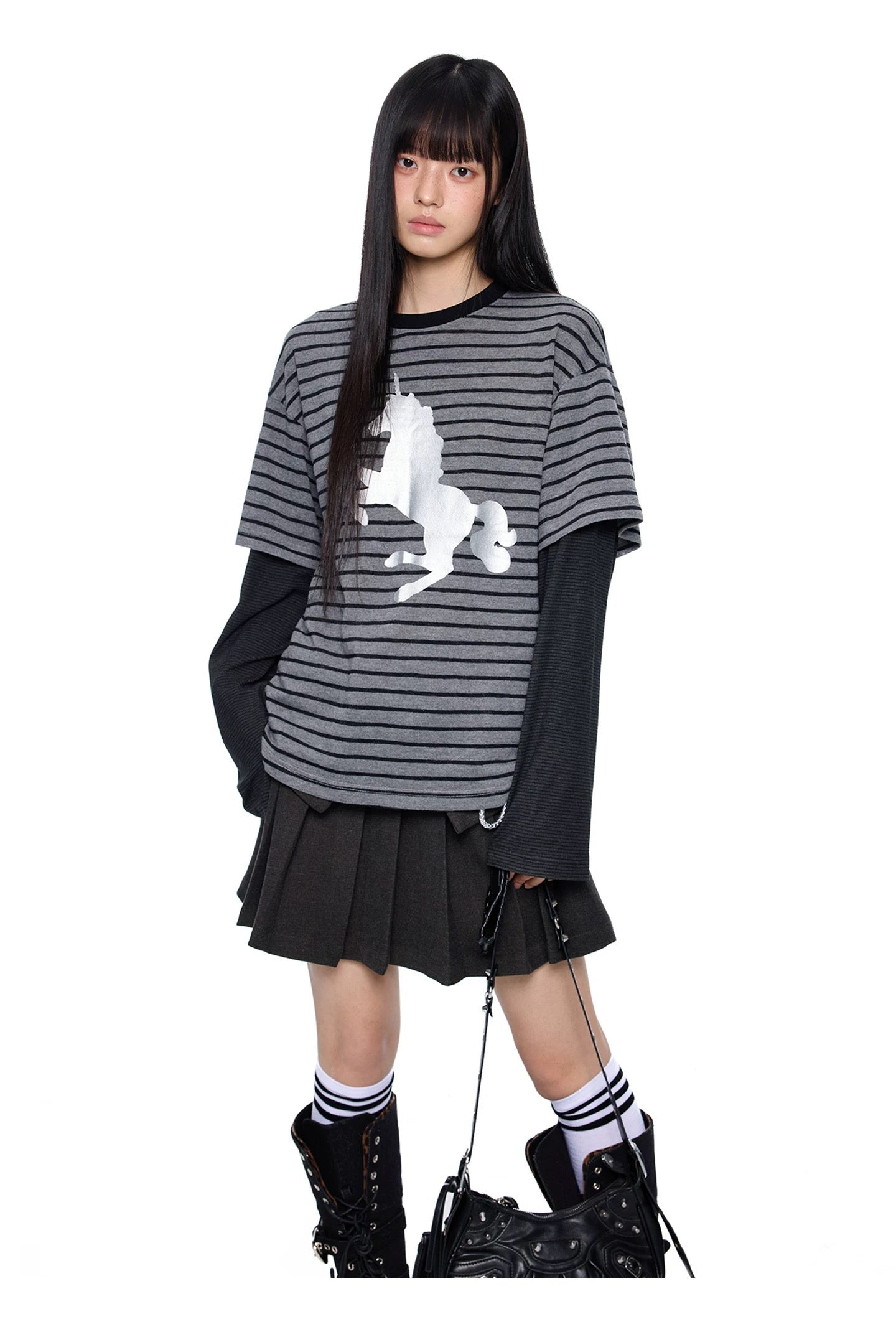 SHINY UNICORN STRIPE