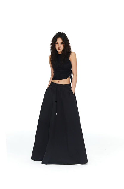 A-LINE MAXI SKIRT