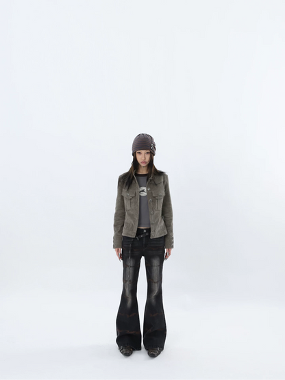RIPPLE FLARE DENIM