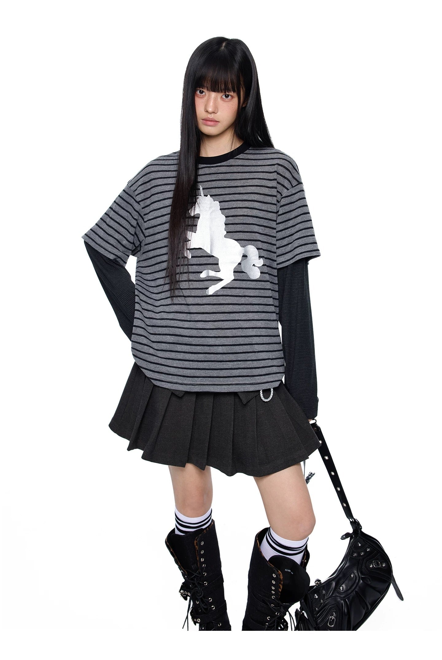 SHINY UNICORN STRIPE