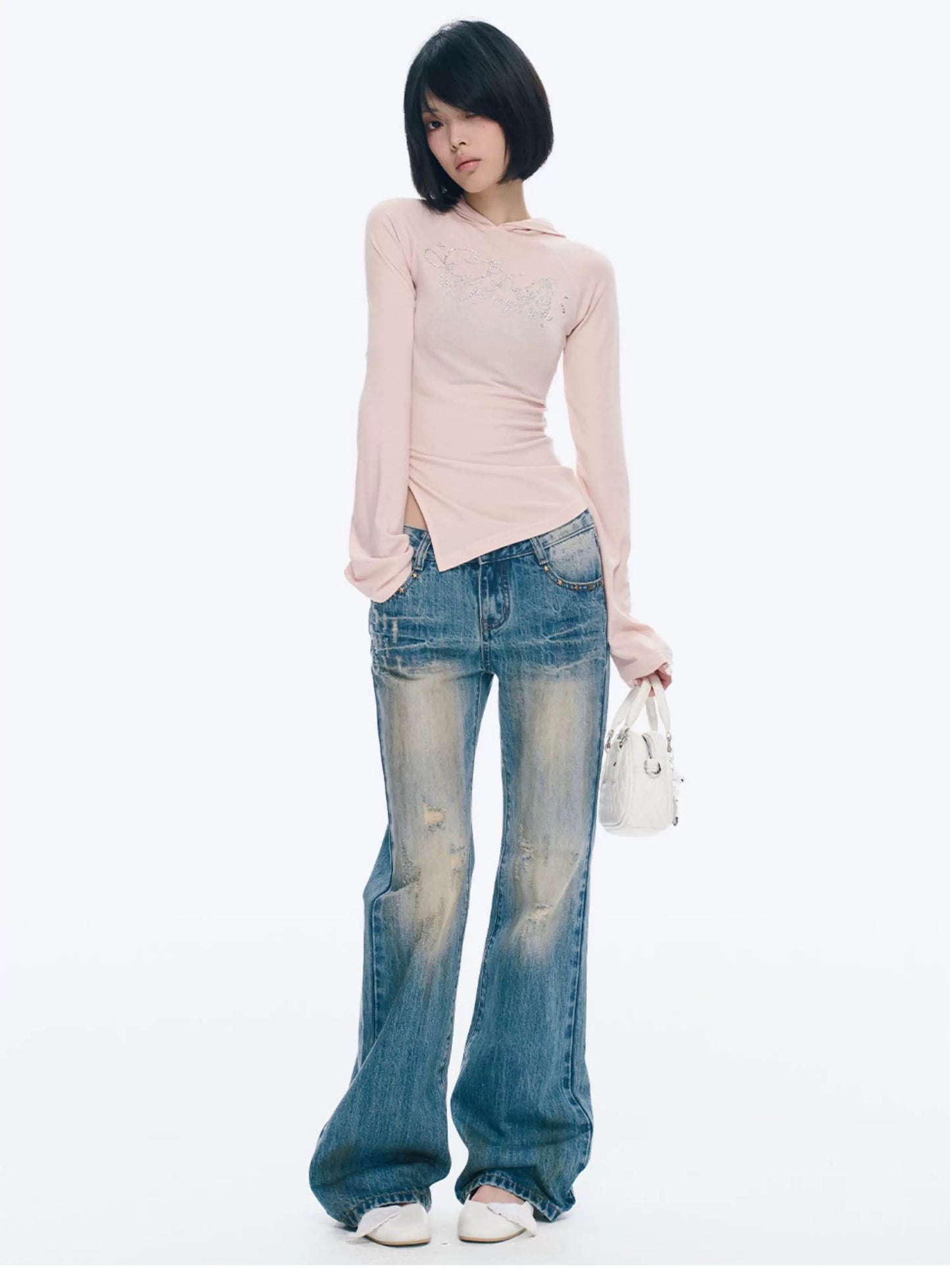 LIGHTWEIGHT HOODED LONG SLEEVE TOP