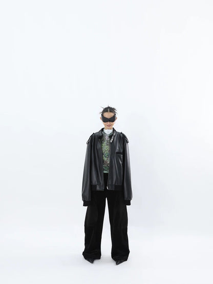 EXOSHELL LEATHER JACKET