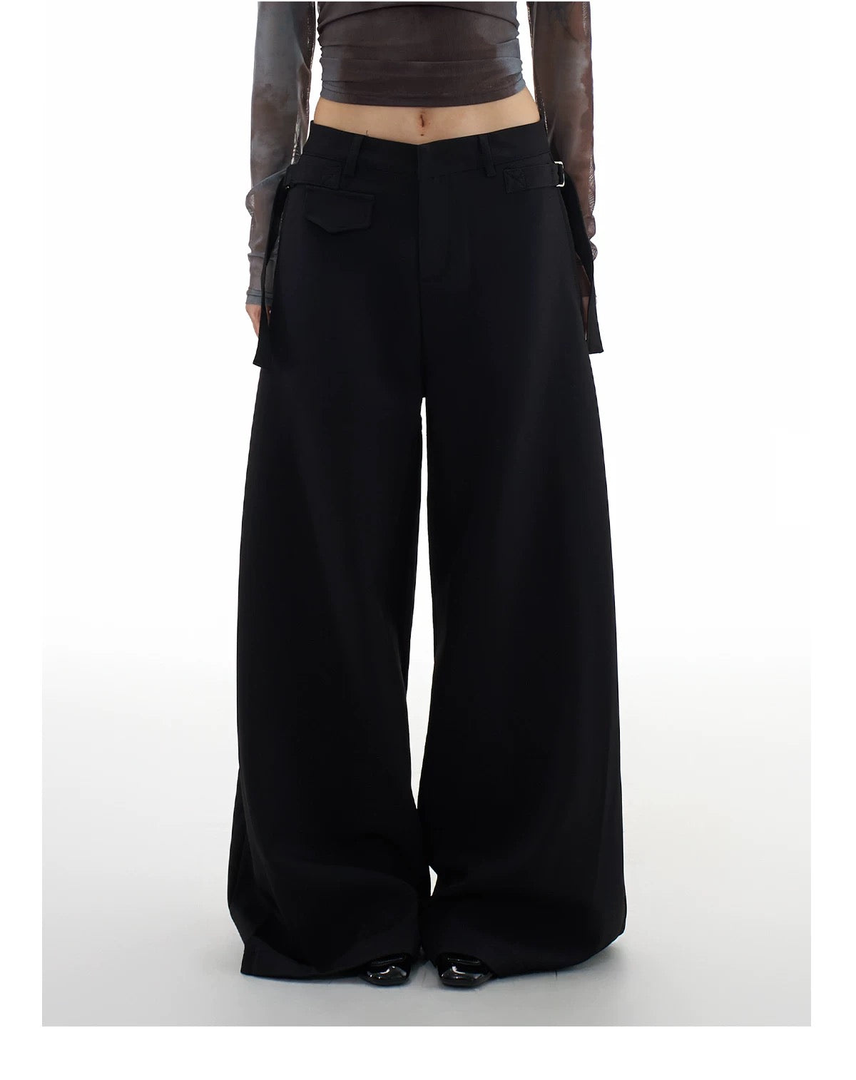 CHIC WIDE-LEG PANTS