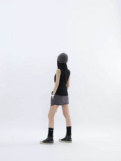 CANDLE RUCHED SKIRT