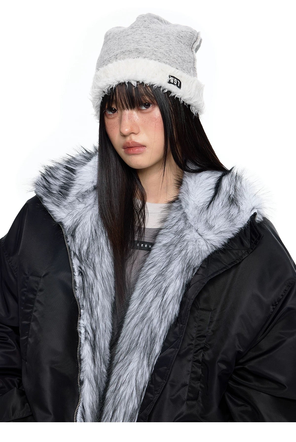HEAVY FUR BOMBER JACKET