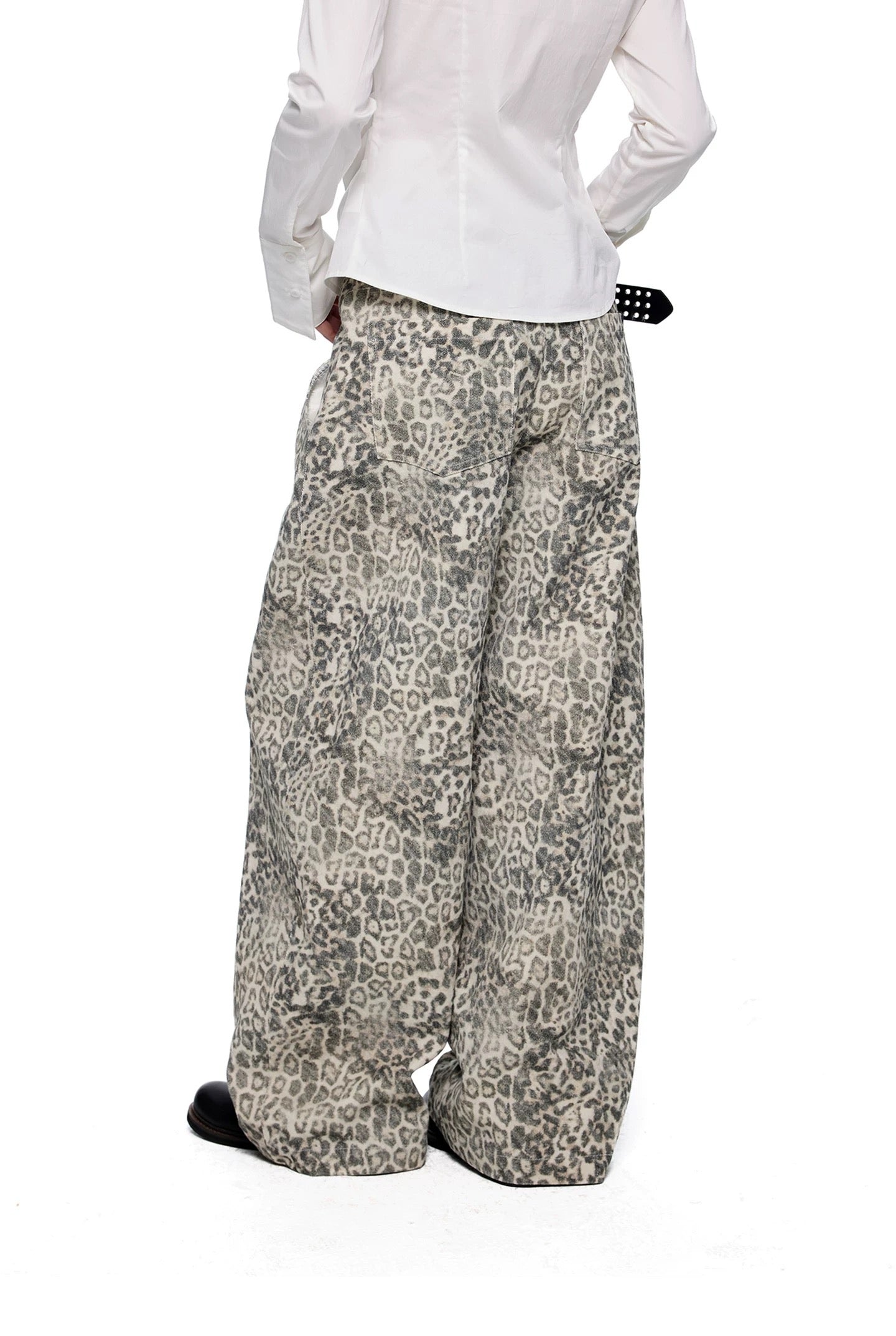 LOW-SWELL LEOPARD PANTS