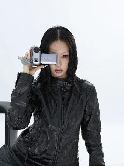 MATTE LEATHER JACKET