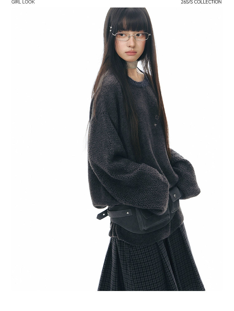 STAR-DUST KNIT SWEATER