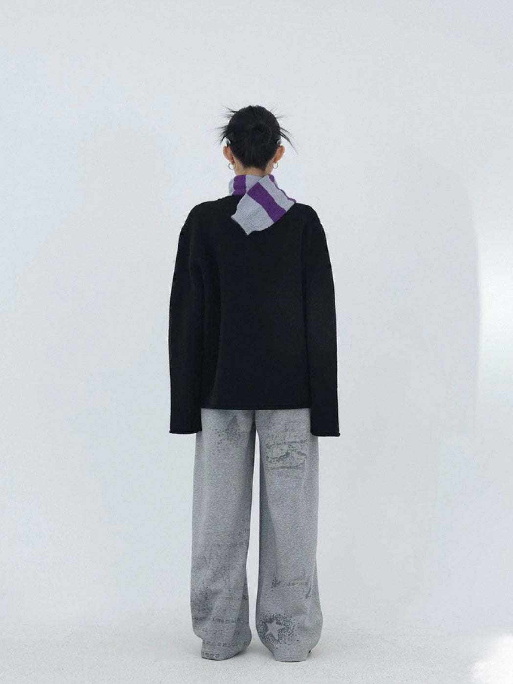 CYBER STRIPE SCARF