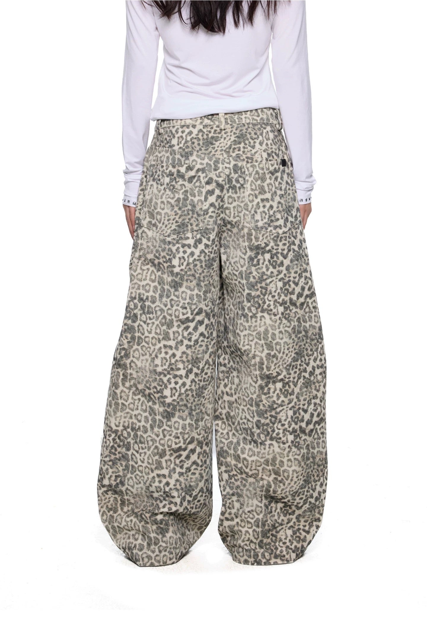 LOW-SWELL LEOPARD PANTS
