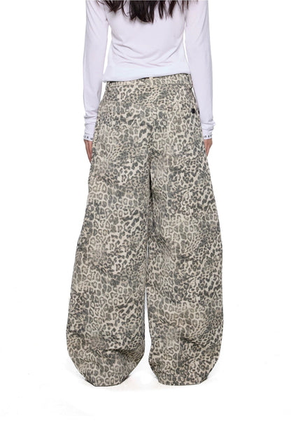 LOW-SWELL LEOPARD PANTS
