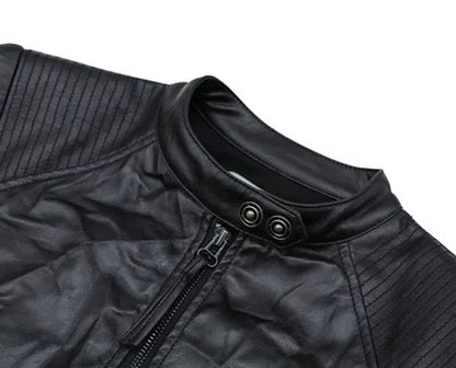 MATTE LEATHER JACKET