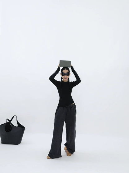 TENCEL ROUND NECK TEE