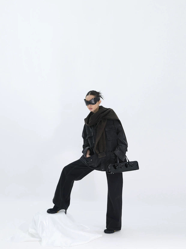 DUAL HOOD UTILITY JACKET