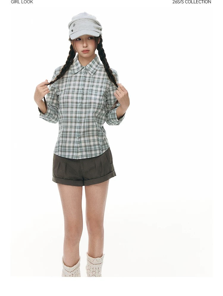 SPLICED LOW RISE SHORTS